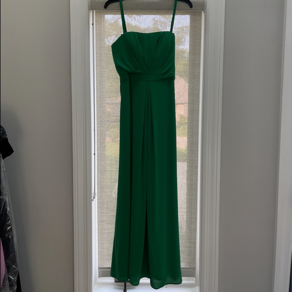 BCBG Womens Gown Emerald Green Size 10 WORN ONCE
